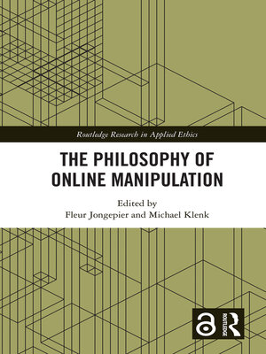 cover image of The Philosophy of Online Manipulation
